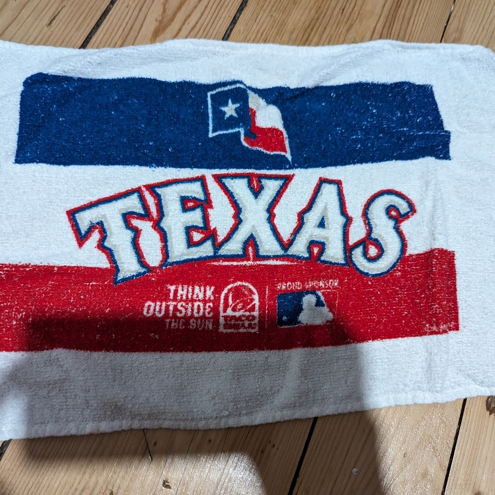 Texas Rangers 2010 Baseball Rally Towel